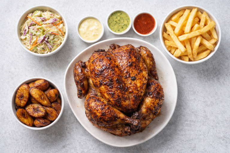 Whole Chicken Special + 3 Sides