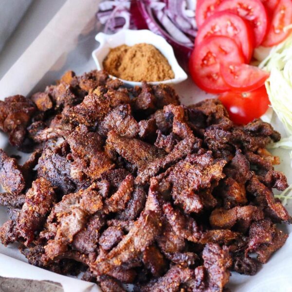 Beef Suya + Side