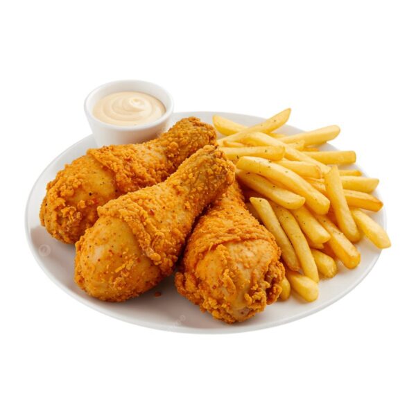 FRIED Chicken & Fries