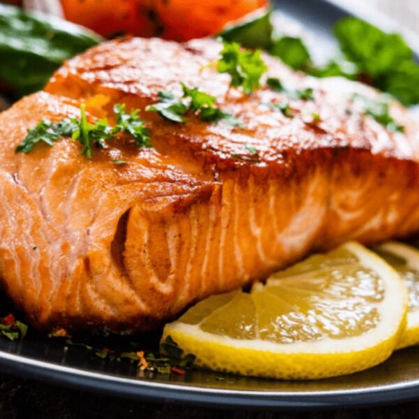 Salmon + 2 Sides