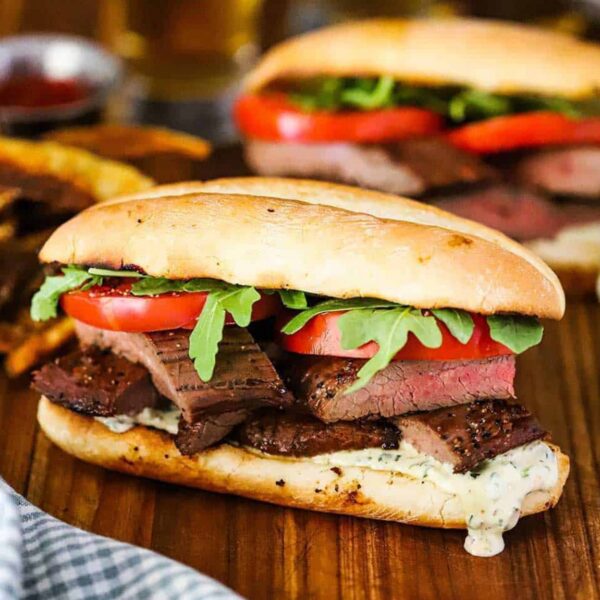 Suya Steak Sandwich